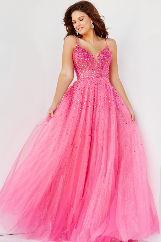 Jovani 08408A size 00 Orange