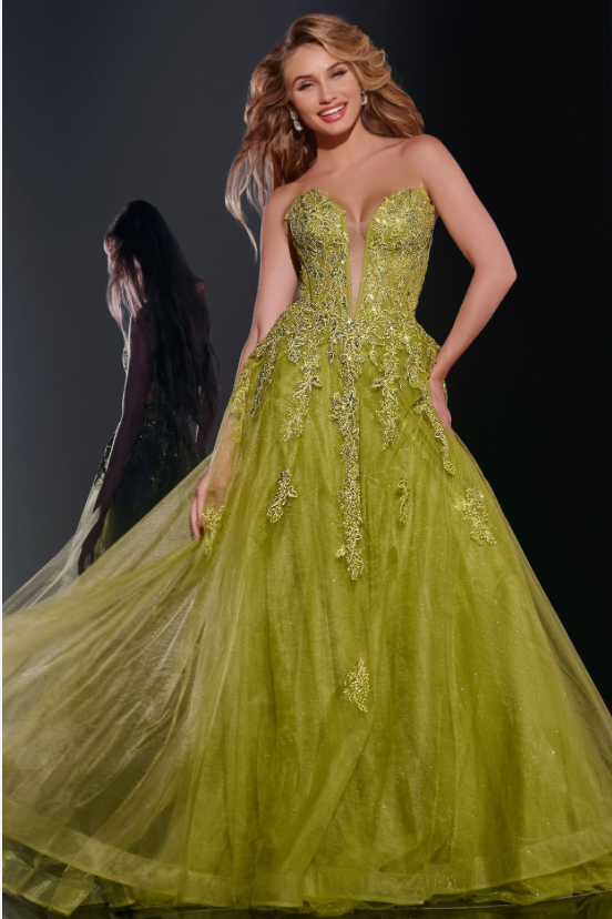 Jovani 43849A Size 0 Navy