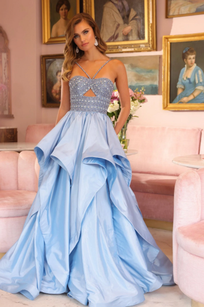 Ava Presley 40054 Size 0 Sky Blue