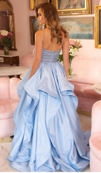 Ava Presley 40054 Size 0 Sky Blue