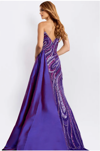Jovani 49226 Size 0 ORANGE