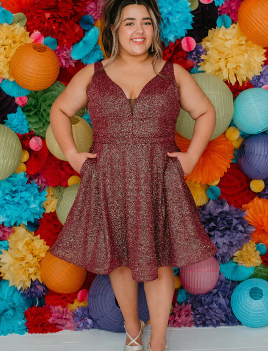Sydney’s  Closet sc8120 size 32 Garnet