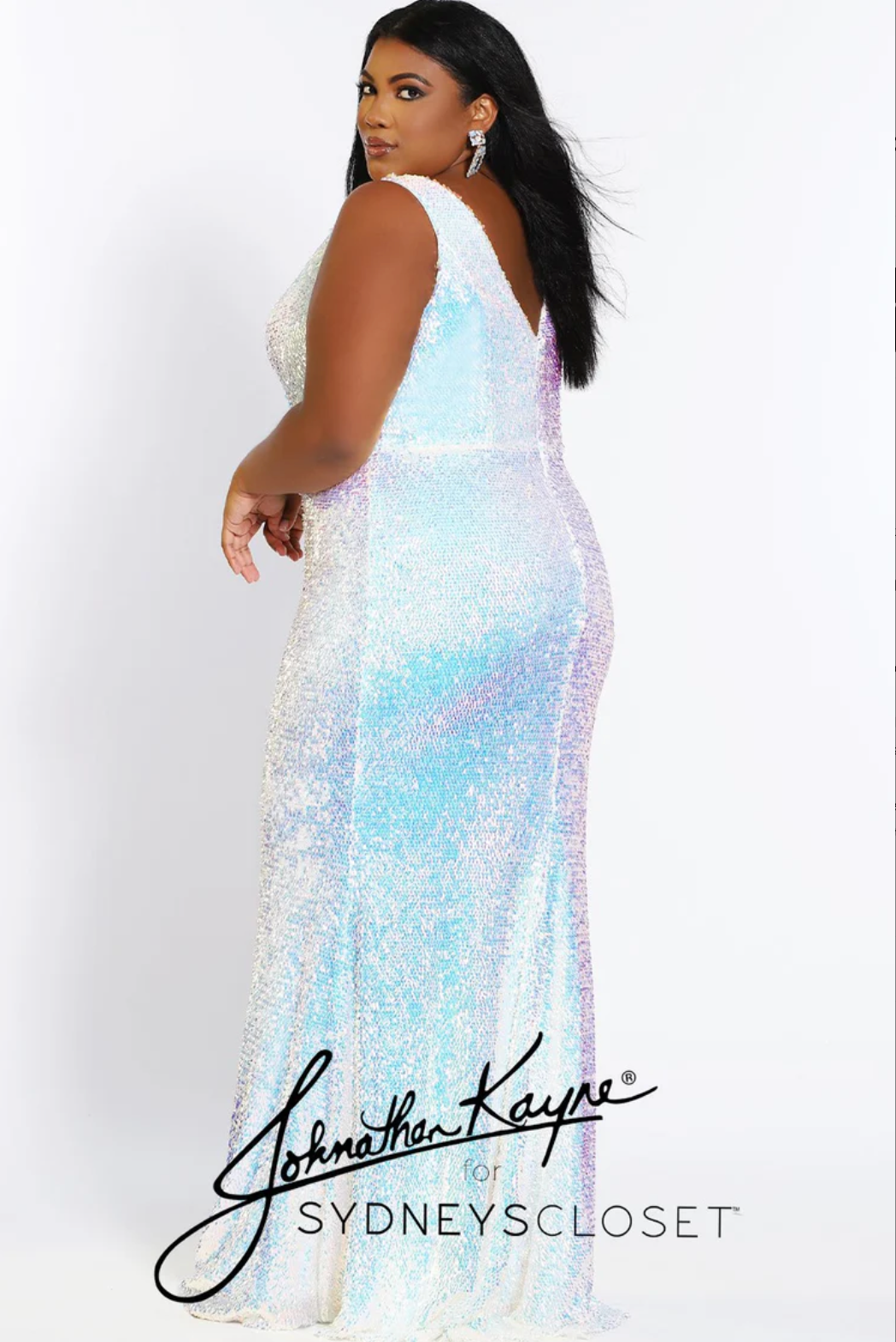 Sydney’s Closet JK2109 size 20 Pearlescent